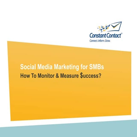 Social Media Monitoring for SMBs