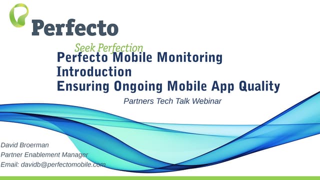 Mobile Monitoring Best Practices