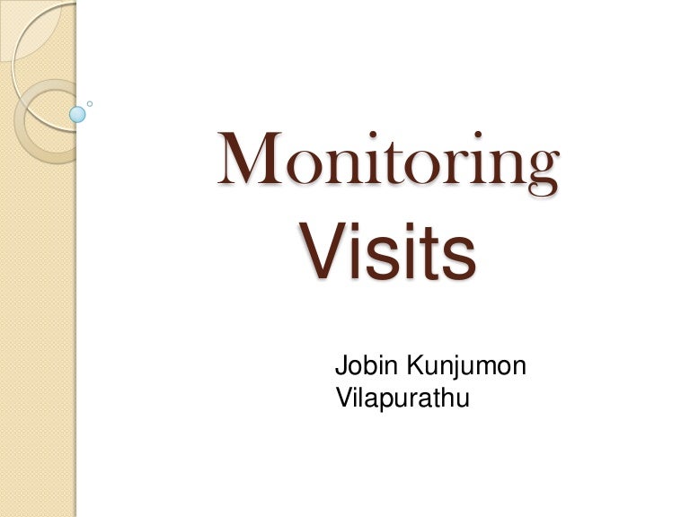 Monitoring Visits