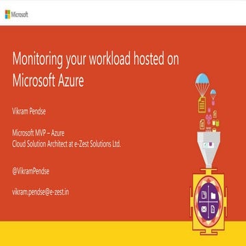 Monitoring your workload hosted on Microsoft Azure
