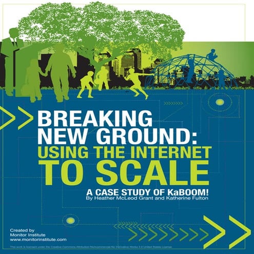 Monitor Institute: KaBOOM! Case Study
