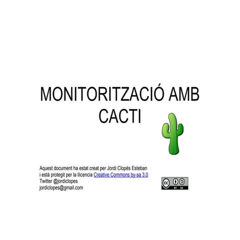 Monitorització SNMP amb Cacti a Debian Squeeze