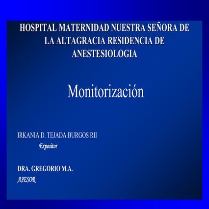 Monitorizacion