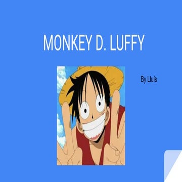 Monkey d. luffy
