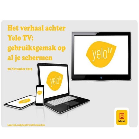 Yelo Tv Kijken Op Laptop _ Commencer à utiliser l’app et le site web ...