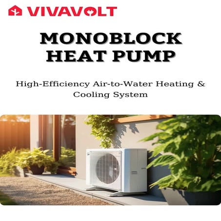 Monoblock Heat Pump|Simple Heating System | PDF