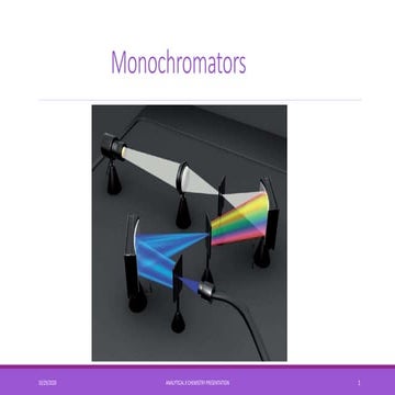 Monochromators 