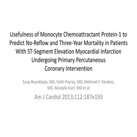 Monocyte chemoattractant protein 1