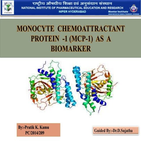 Monocyte chemoattractant protein 1(mcp-1) | PPTX