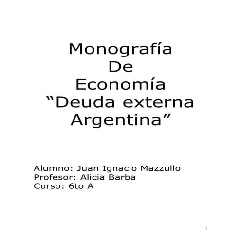 Monografía