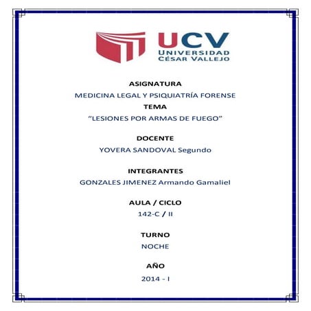Monografía-lesiones por armas de fuego-aula 146-c-noche