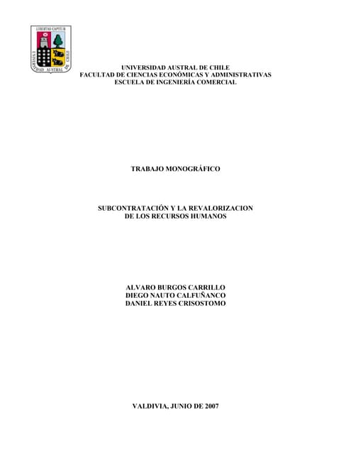 Monografía la nueva ley de subcontr...