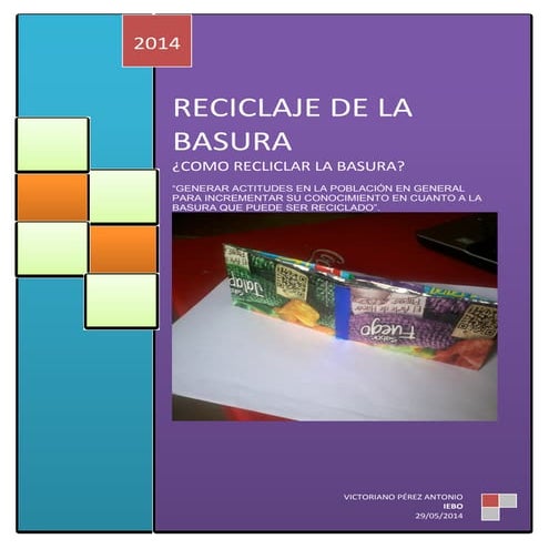 RECICLAJE DE LA BASURA | PDF