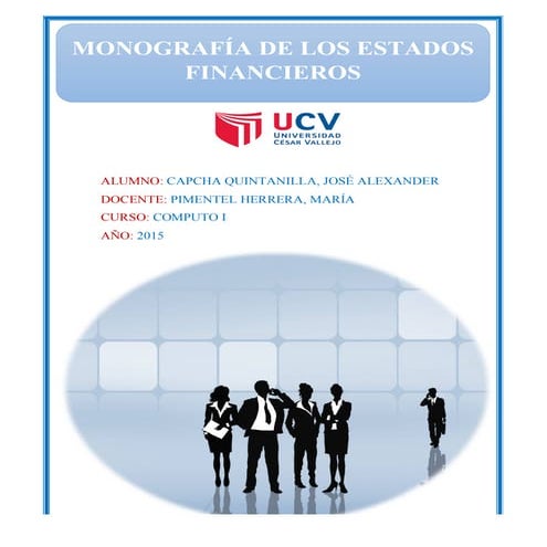 UCV Estados Financieros 