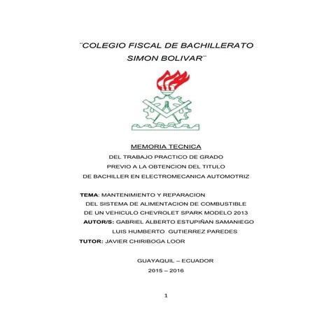 monograia de sistema de alimentacion de combustible