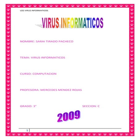Monografia De Virus Informaticos