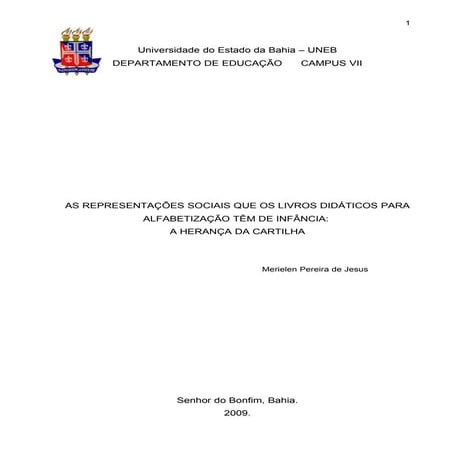 Monografia Merielen Pedagogia 2009