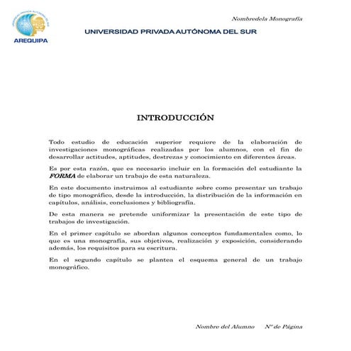 Monografia modelo - Document Preview