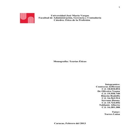 Monografia teorias eticas