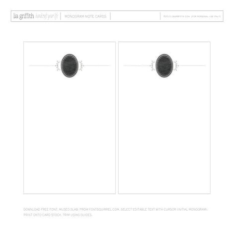 Monogram notecards | PDF