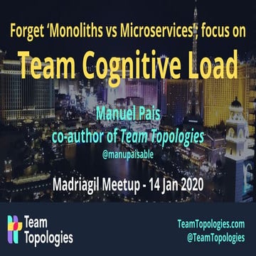 Monoliths vs Microservices is Missing the Point — Start with Team Cognitive L...