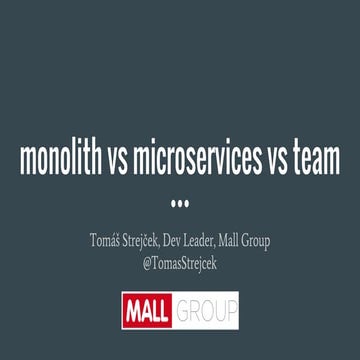 Monolith vs Microservices vs Teams