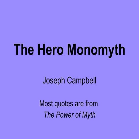 Monomyth