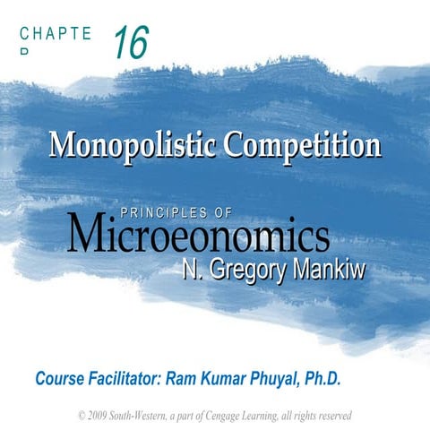 Monopolistic competition