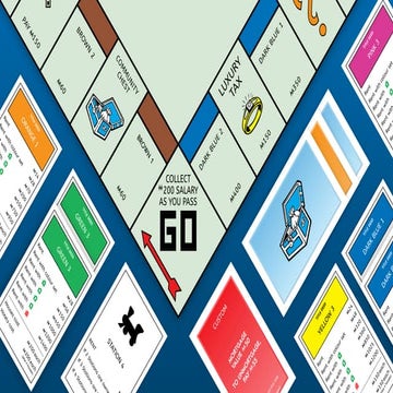 Customizable Monopoly Board Game Template with Figma Integration | PDF