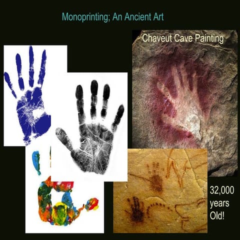 Monoprint presentation