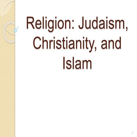 Monotheism.ppt