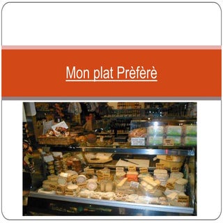 Mon plat prèfèrè