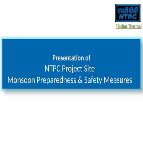 Essential Safety precautions during monsoon season | PPTX