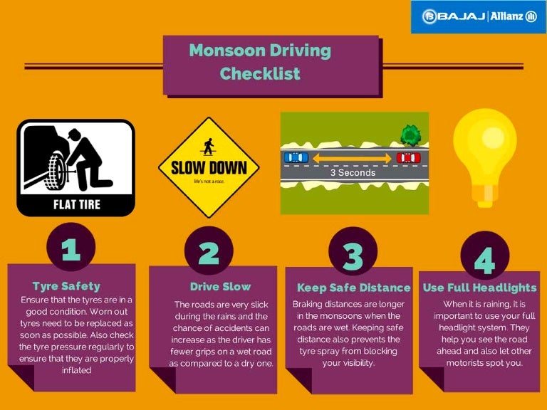 Monsoon Driving Tips