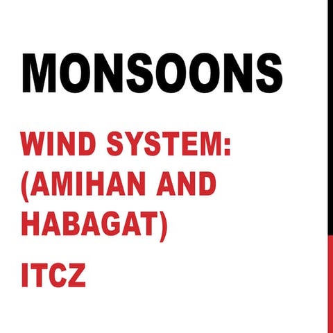 Monsoons