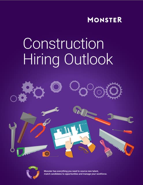 Monster Construction Hiring Outlook