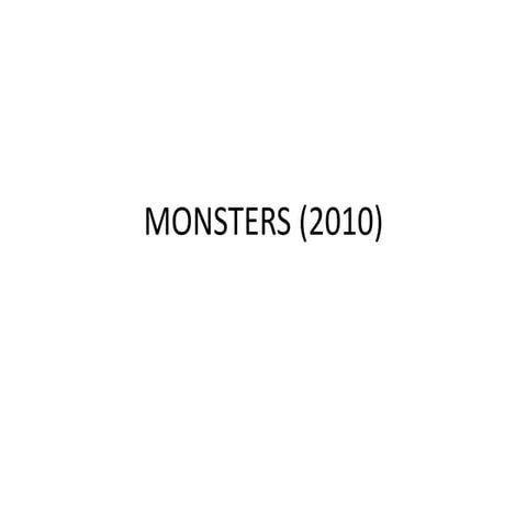 Monsters (2010)