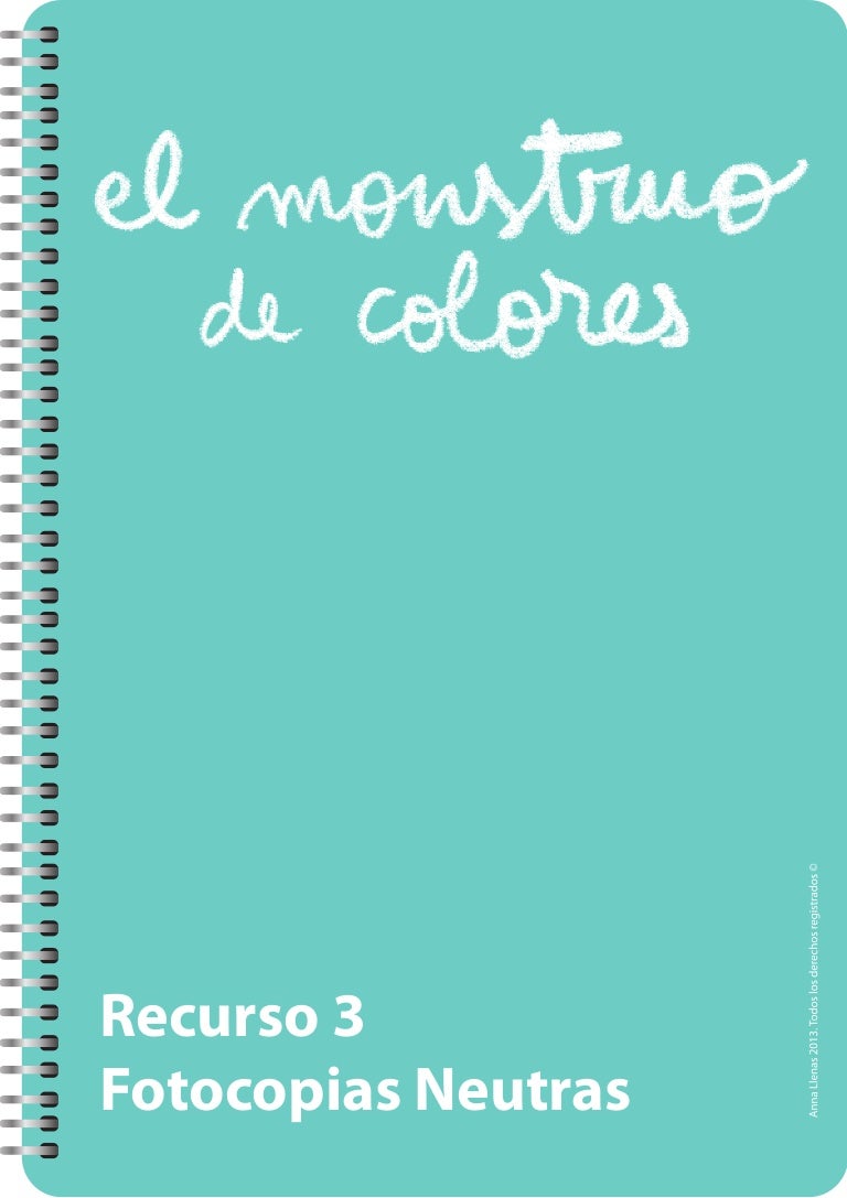 482a0 El Monstruo De Colores Spanish Edition 3a Anna Llenas
