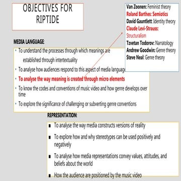 Montage editing rip tide