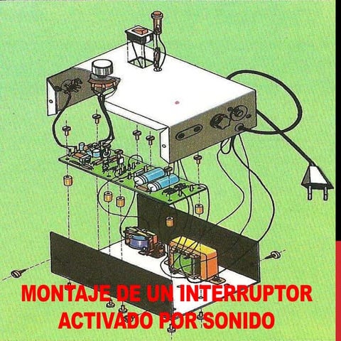 Montaje de un interruptor activado por sonido