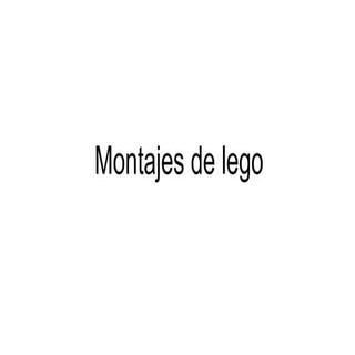 Montajes de lego (1) 