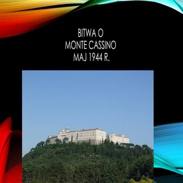 The Battle of Monte Cassino and the Formation of the Polish II Corps in ...