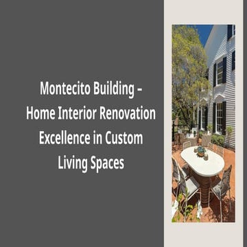 Montecito Building – Home Interior Renovation Excellence in Custom ...