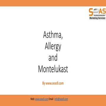 Montelukast, Asthma, Allergy