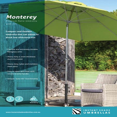 Umbrella Types and Parts | PDF
