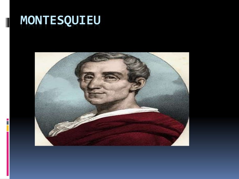 Montesquieu y las formas de gobierno