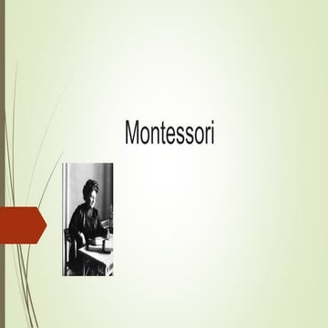 Maria Montessori