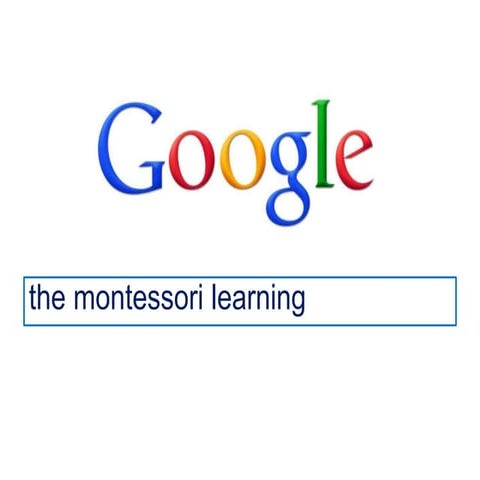 Montessori  method of education