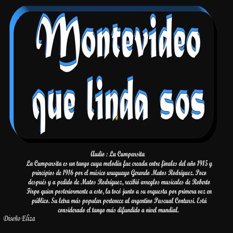 Montevideo que-linda-que-sos-