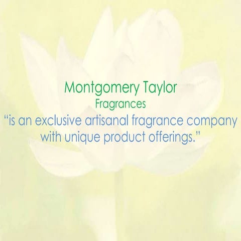 Montgomery Taylor Fragrances